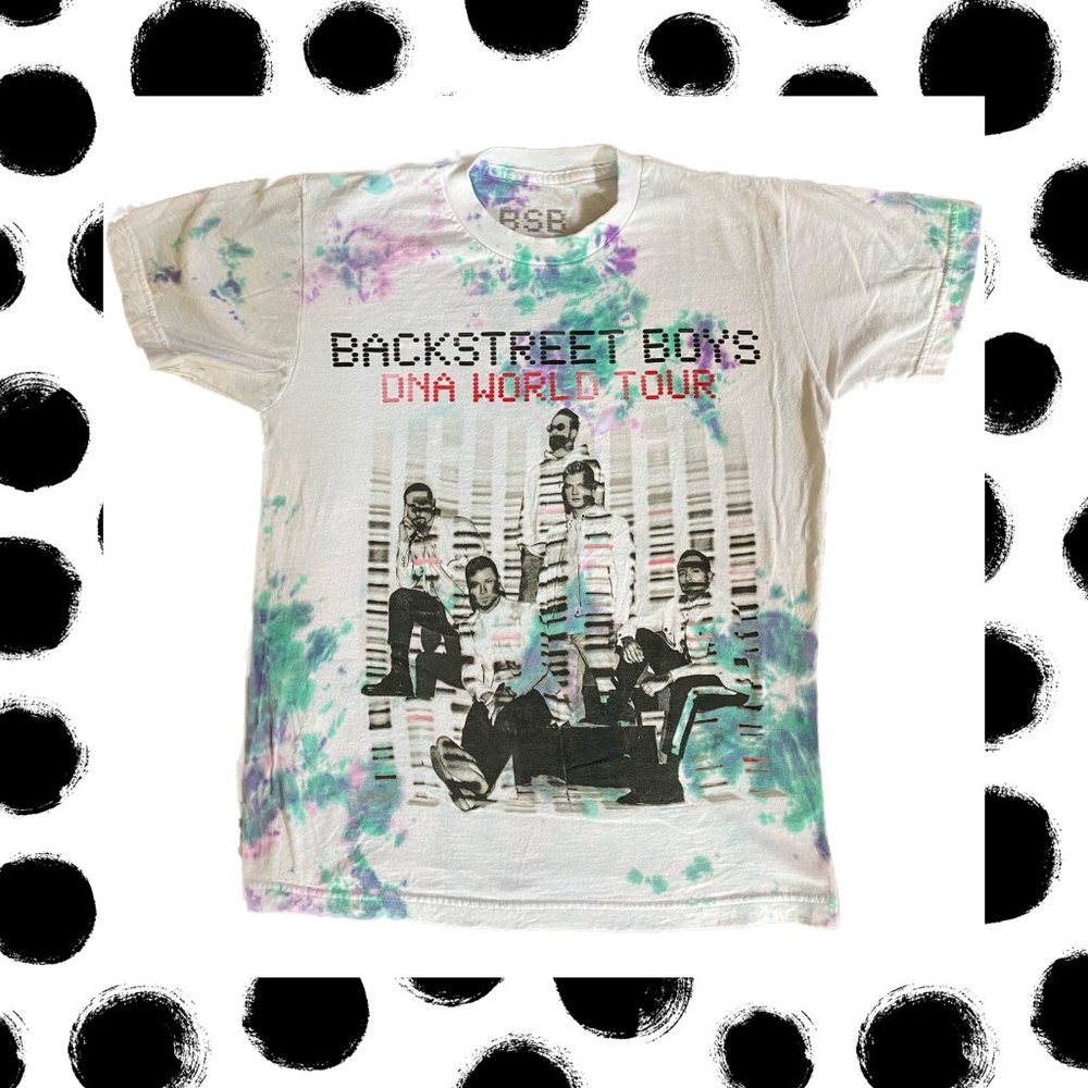 NWOT Backstreet Boys Custom Tour Tee Unisex Small
